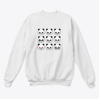 Panda Feelings Sweatshirt Gifts for Panda Lovers